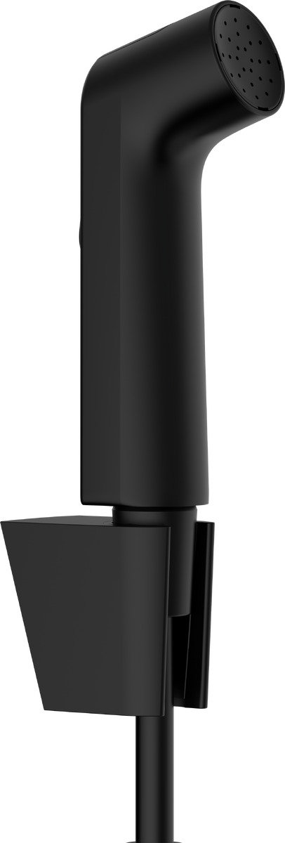 Darmowa Dostawa - Zestaw słuchawki bidetowej ścienny czarny Hansgrohe Bidette 29238670