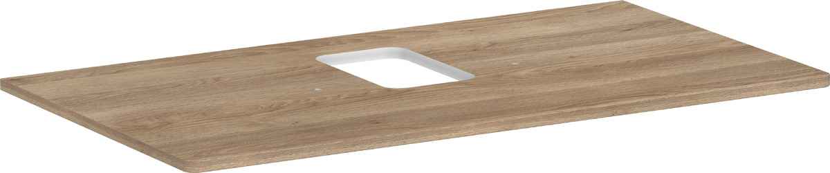 Darmowa Dostawa - Blat naszafkowy 98x55 cm dąb Hansgrohe Xelu Q 54121230