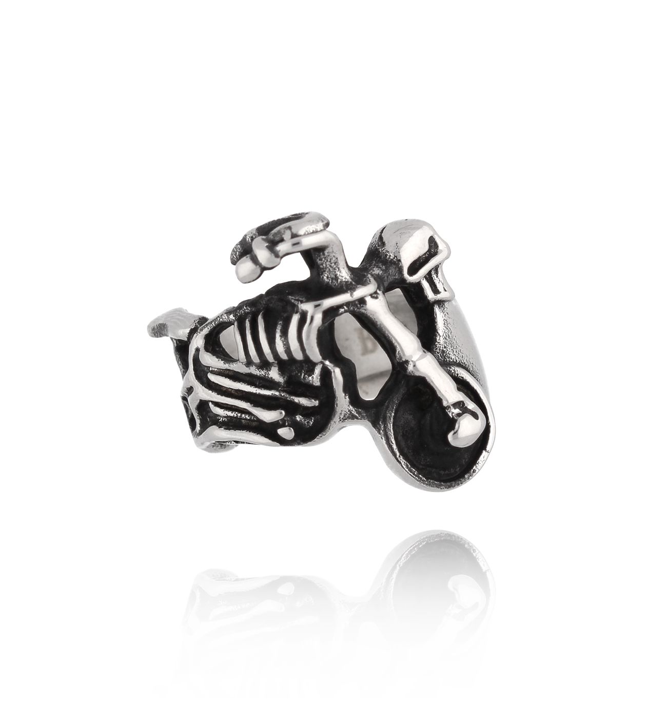 Pierścionek męski z motorem Ruinas PMITC0104