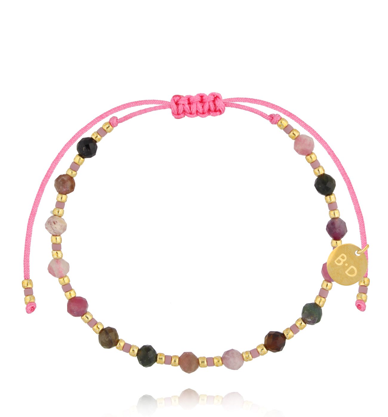 Bransoletka z turmalinami BMT0213 - By Dziubeka