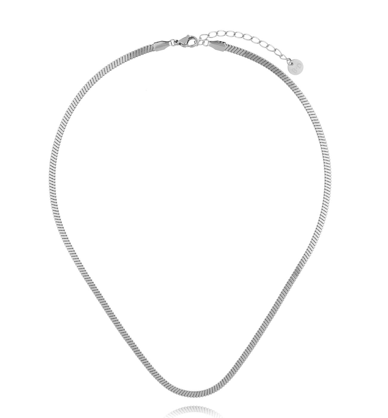 Naszyjnik żmijka srebrna NSY0560