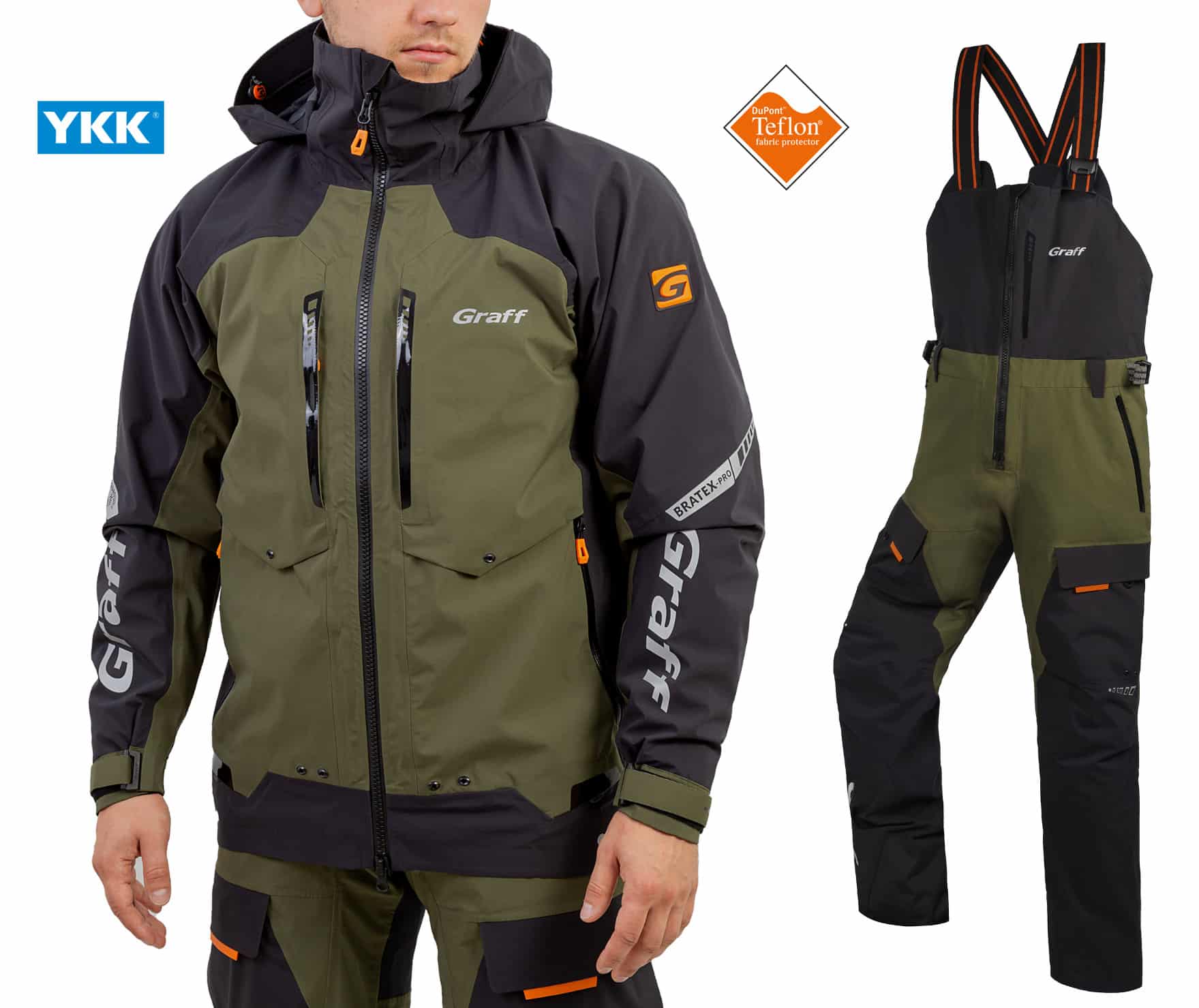 Graff Komplet Przeciwdeszczowy 631B / 731B #7 182-188cm #L