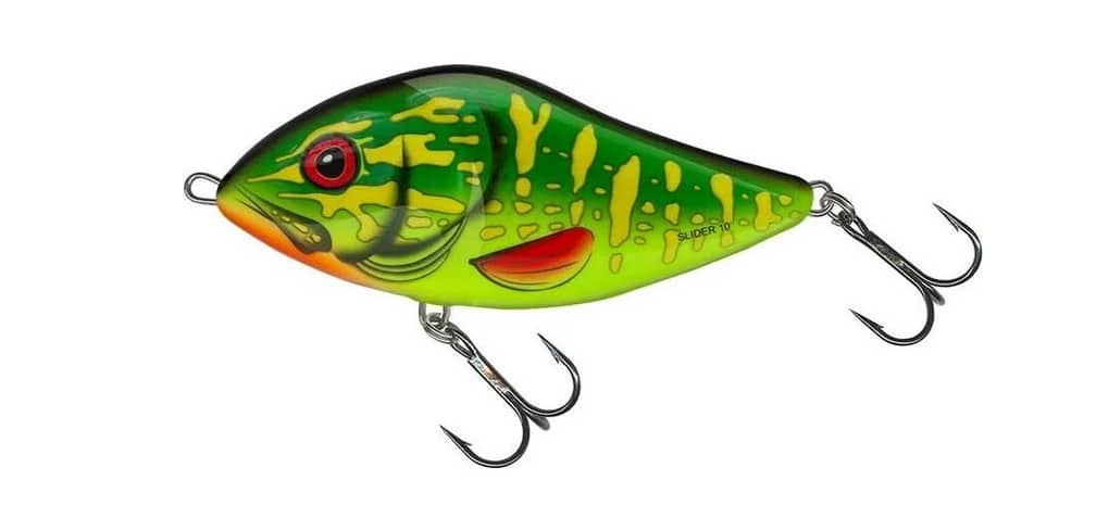 Salmo Wobler Slider Sinking 7cm Green Pike