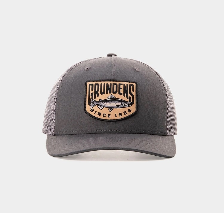 Grundens Czapka King Trucker Charcoal