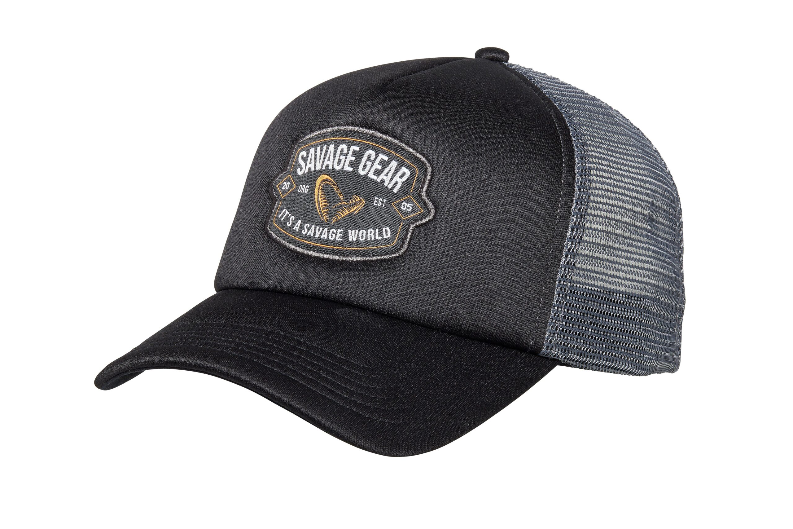 Savage Gear Czapka Badge Trucker Cap Black