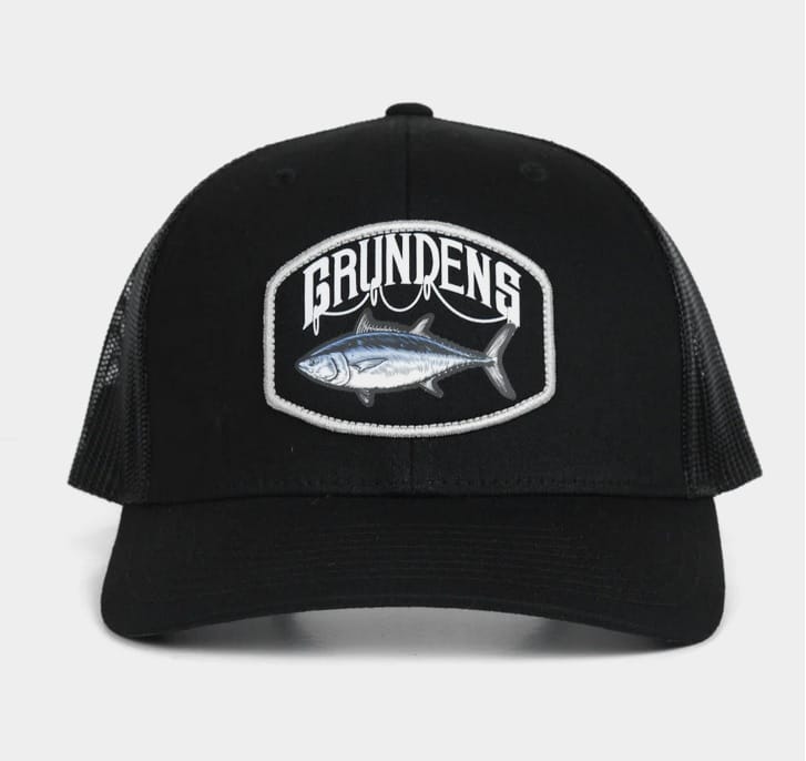 Grundens Czapka Bluefin Trucker Solid Black