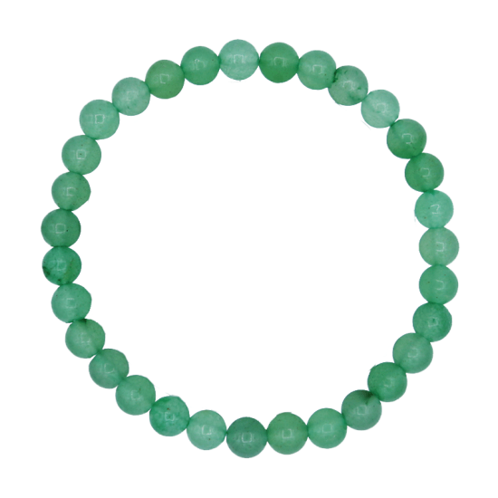 Bransoletka z kamieni - Awenturyn (kulka 4mm)