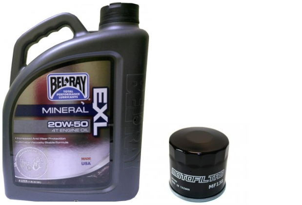 BEL-RAY EXL 20W50 MINERALNY 4L +FILTR GRATIS - Petrostar