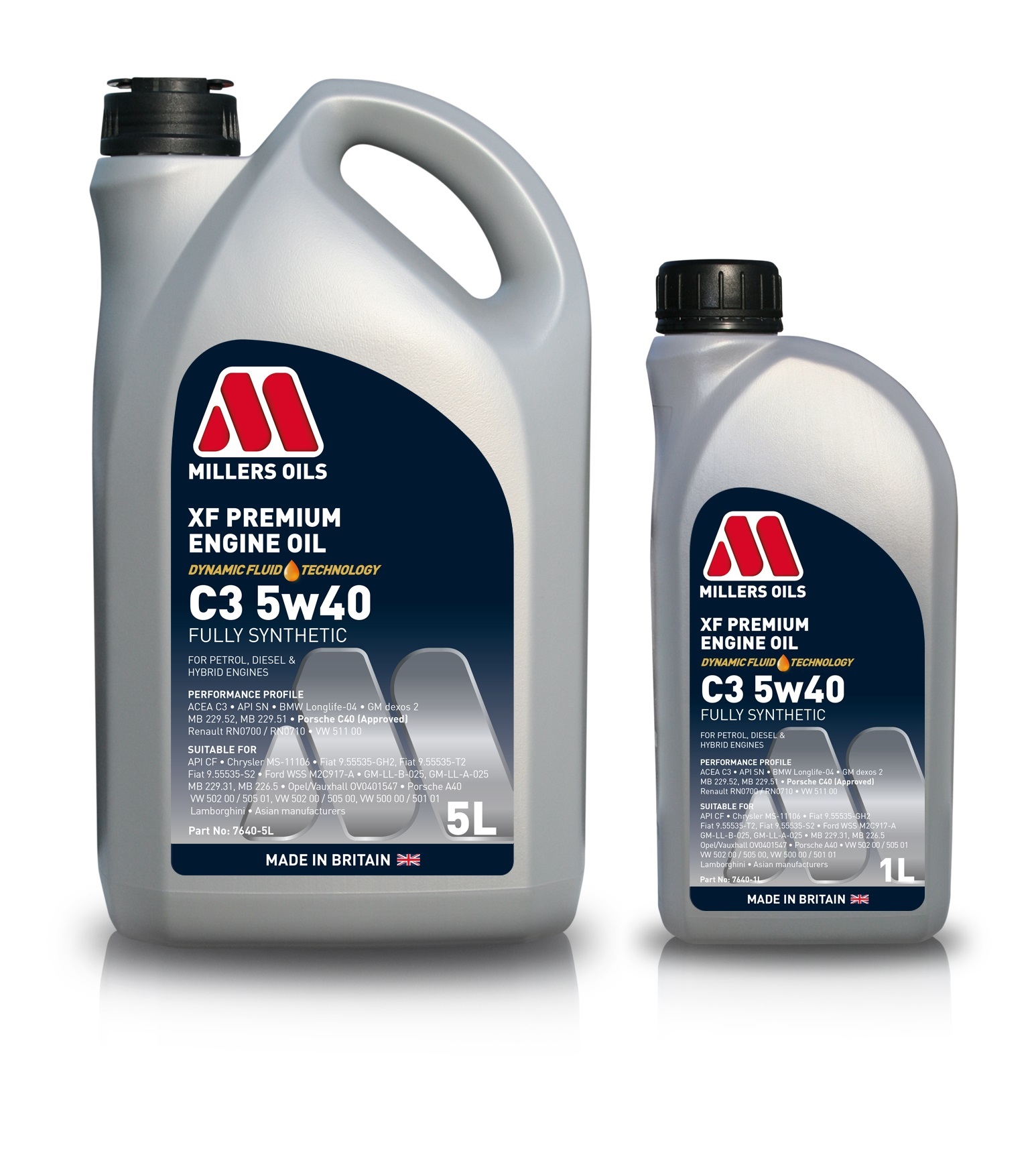 MILLERS OILS XF PREMIUM C3 5W40 6L - Petrostar
