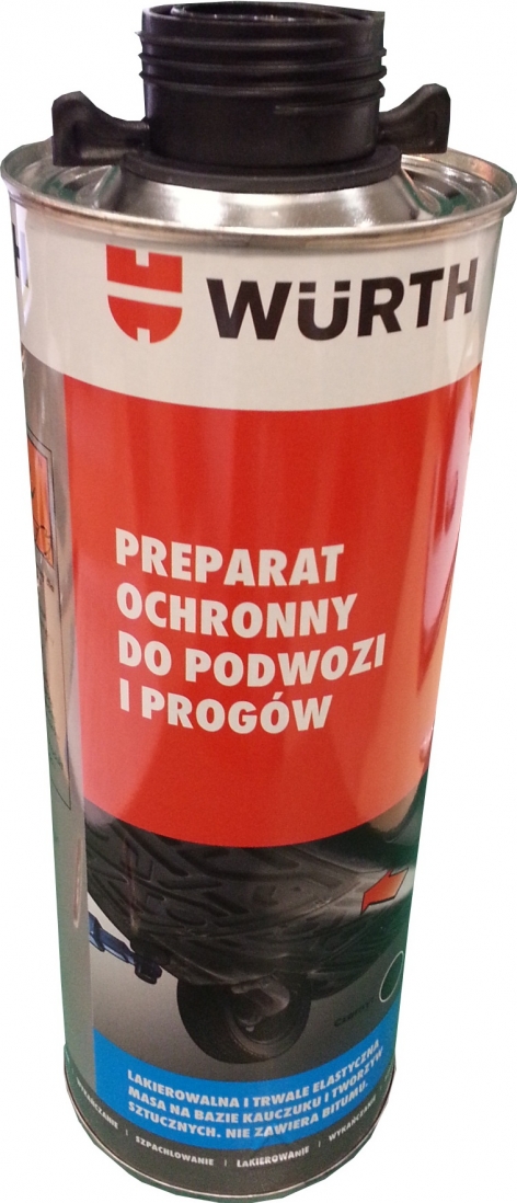 WURTH BARANEK DO PODWOZI CZARNY 1KG - Petrostar