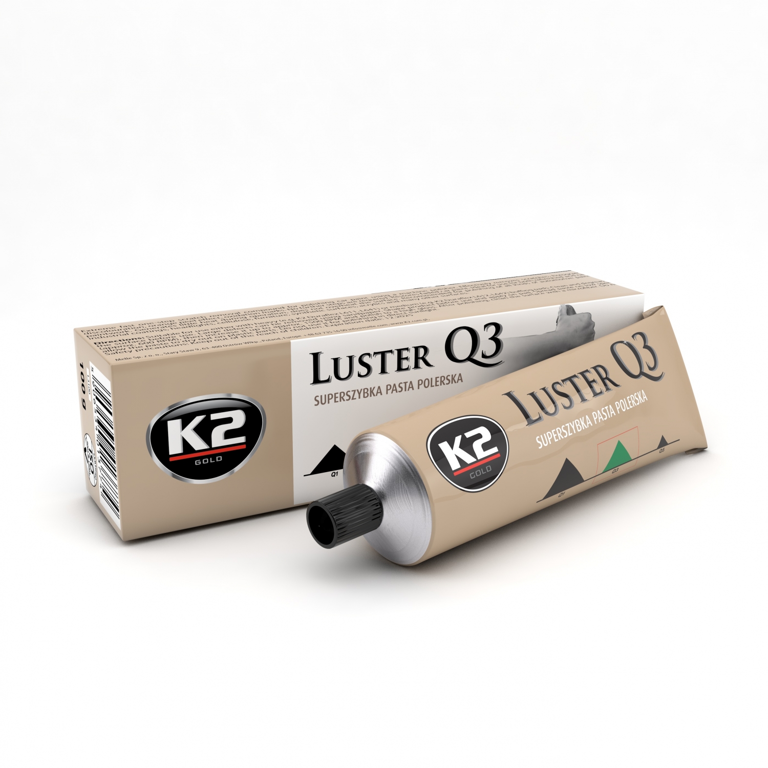 K2 LUSTER Q3 SUPERSZYBKA PASTA POLERSKA 100G - Petrostar