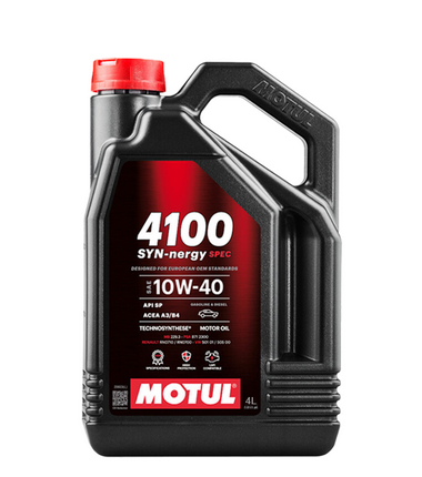 MOTUL 4100 SYN-NERGY SPEC 10W40 (dawniej 6100 SYNERGIE+) 4L - Petrostar