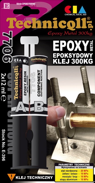 TECHNICQLL KLEJ METALOWY EPOKSYDOWY 300KG E396 - Petrostar