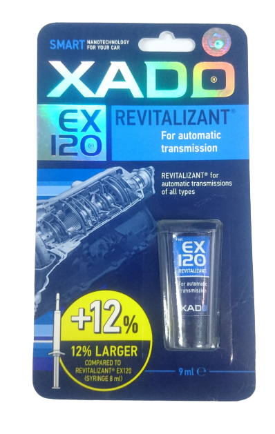 XADO EX120 DO AUTOMATYCZNYCH SKRZYŃ BIEGÓW 9ML - Petrostar