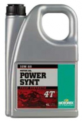 MOTOREX POWER SYNT 10W60 4T 4L - Petrostar