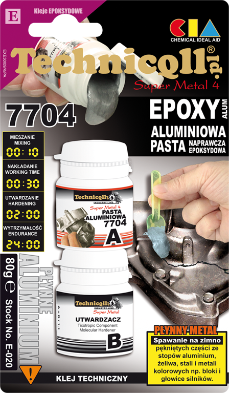 TECHNICQLL PASTA ALUMINIOWA EPOKSYDOWA E020 - Petrostar