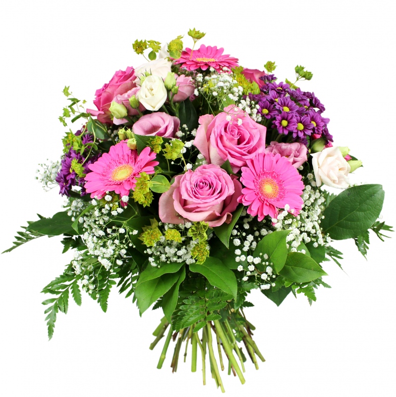 Kolorowa kwiatowa kompozycja - najszybsza poczta, przesyłka tego samego dnia.