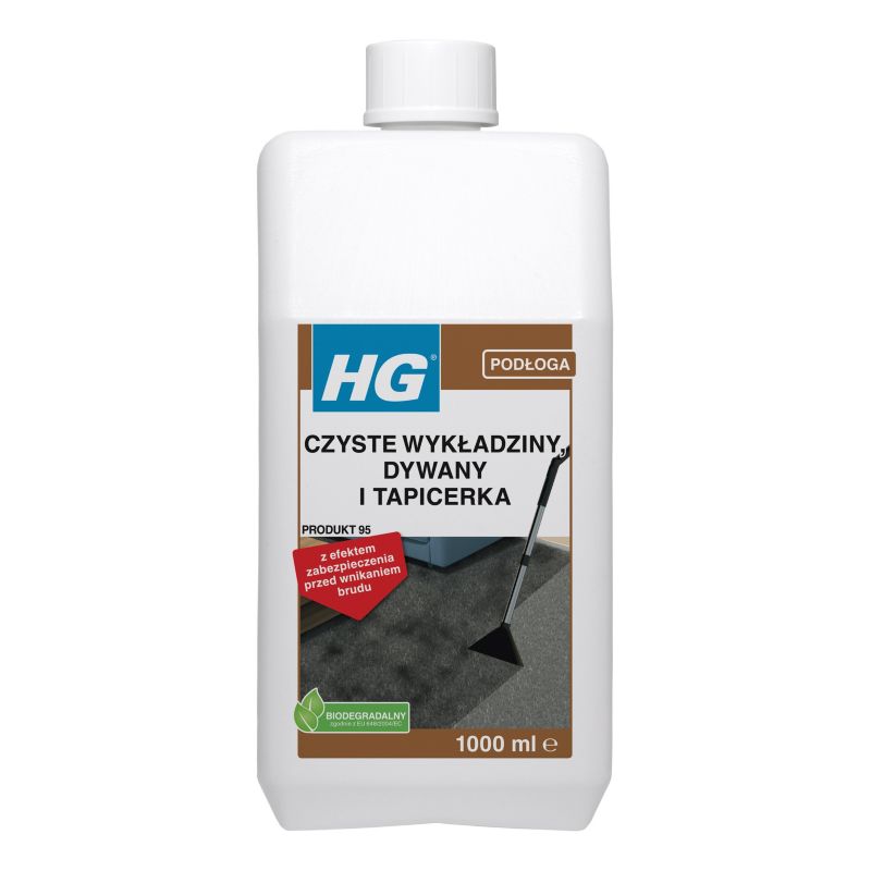 Środek HG Czyste wykładziny, dywany i tapicerka 1 l