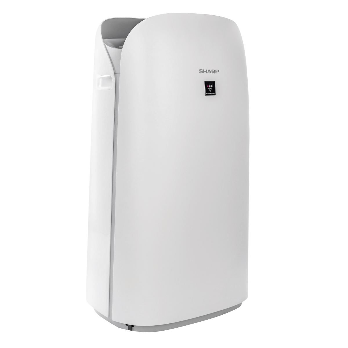 Oczyszczacz powietrza SHARP UA-KCP100E-W z funkcją nawilżania powietrza.