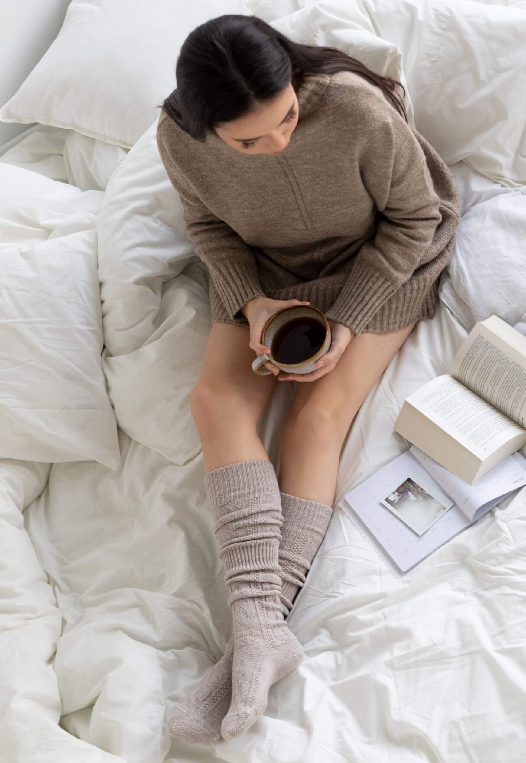 Lillow - PODKOLANÓWKI - beżowe - Uszyto w Polsce