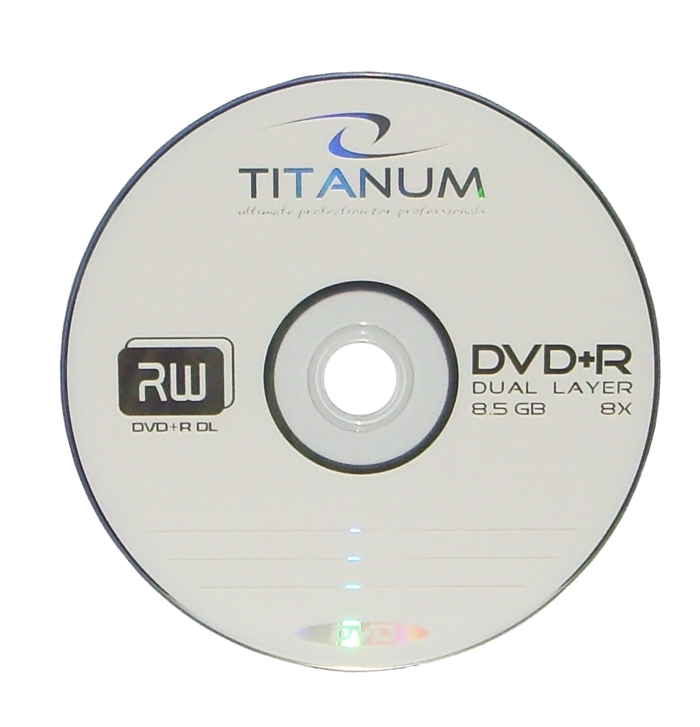 TITANUM DVD+R DL x8 8,5GB s100 1239 - Henryx24