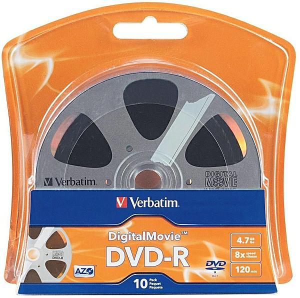 Verbatim DVD-R x8 4,7GB AZO c-10 movie 96856 - Henryx24