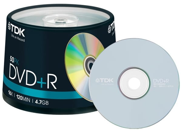 TDK DVD+R x16 4,7GB s-10 t78648 - Henryx24