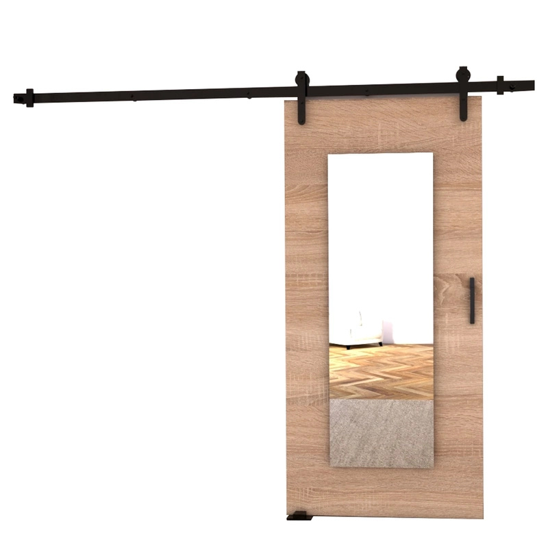 Drzwi przesuwne 70 cm do garderoby CAPPE dąb sonoma