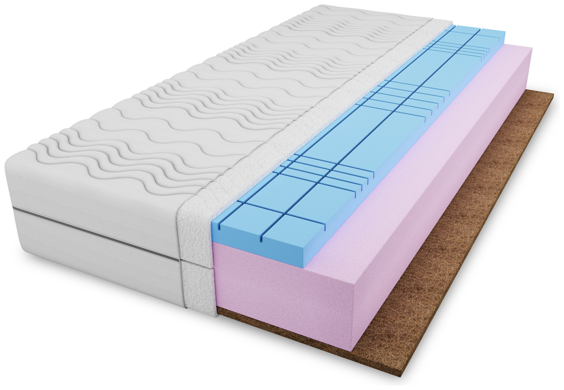 Dwuosobowy materac piankowy 160x200 cm MATERASSO