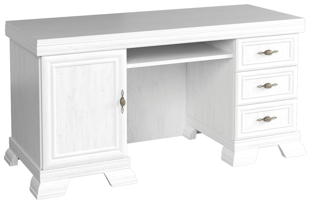 Biurko z szufladami w stylu klasycznym KOLONIA