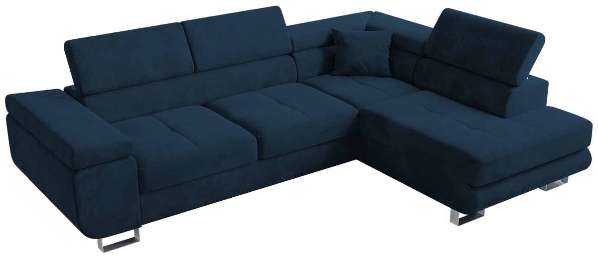 Rozkładana kanapa narożna z funkcją spania ANTON