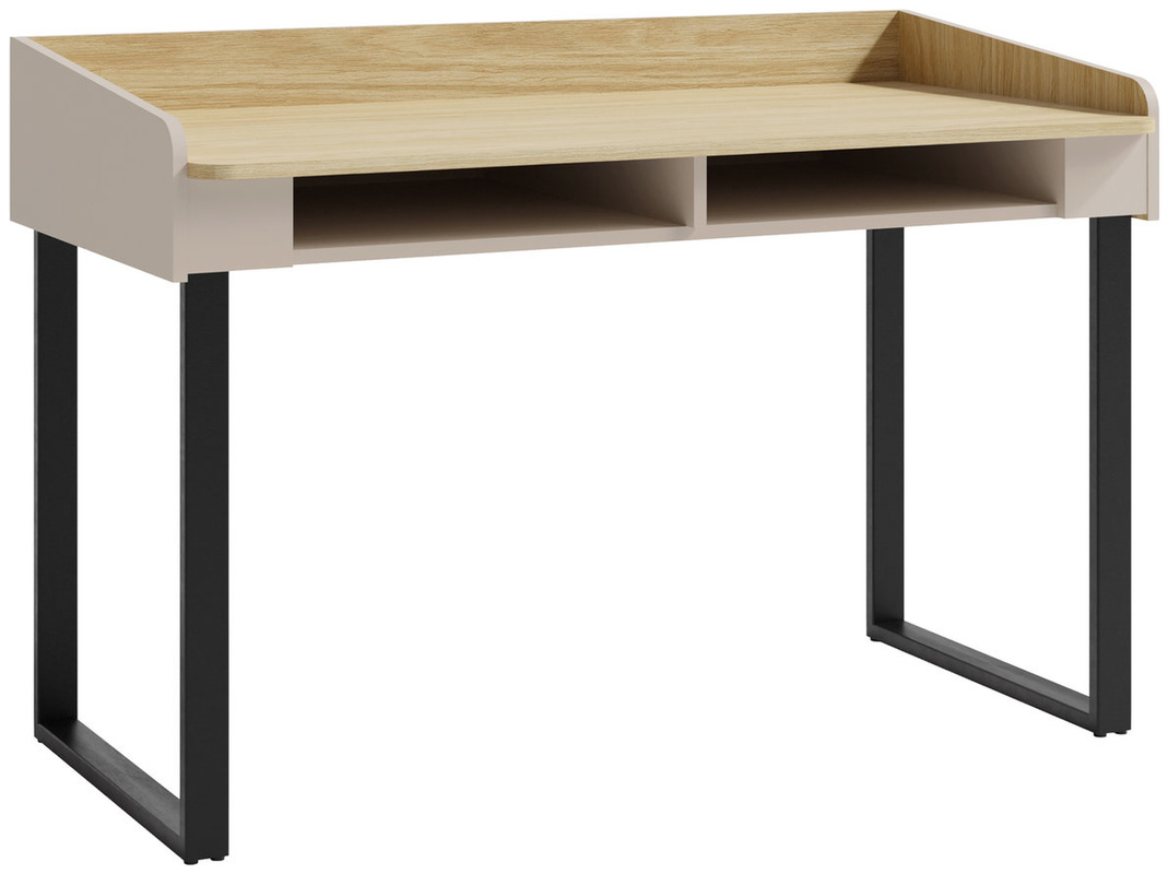 Młodzieżowe biurko z półkami nowoczesne 125 cm ALDENO