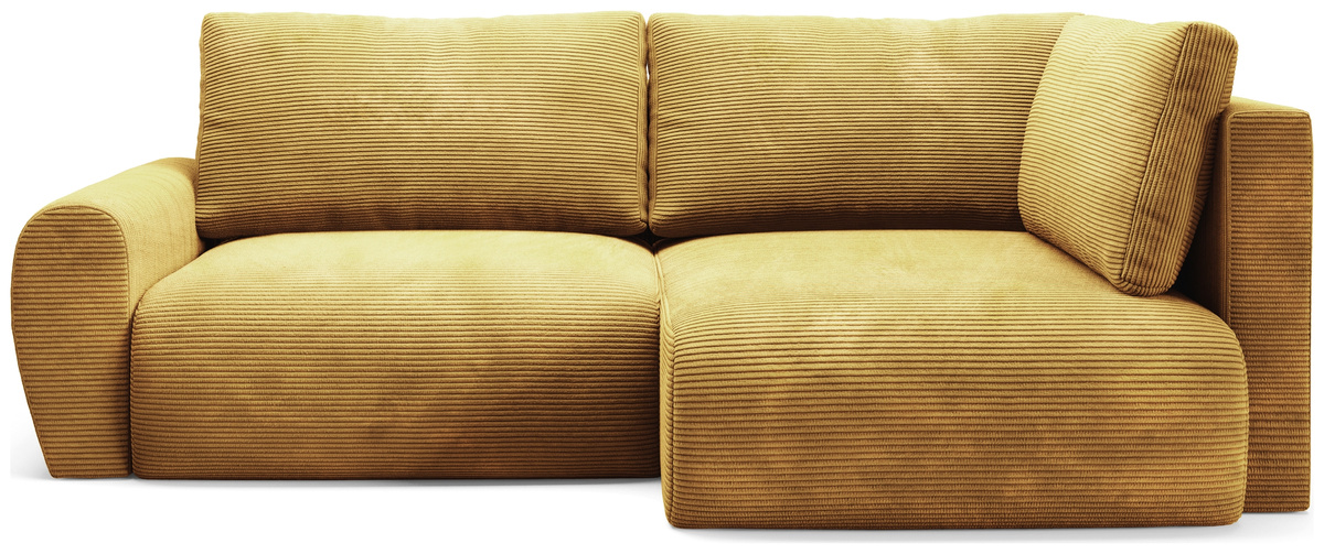 Kanapa narożna z funkcją spania i pojemnikiem PATI DUO