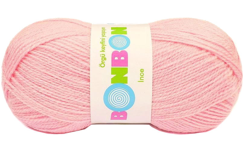 włóczka Bonbon Ince 100gr kol. 98221/ jasny róż