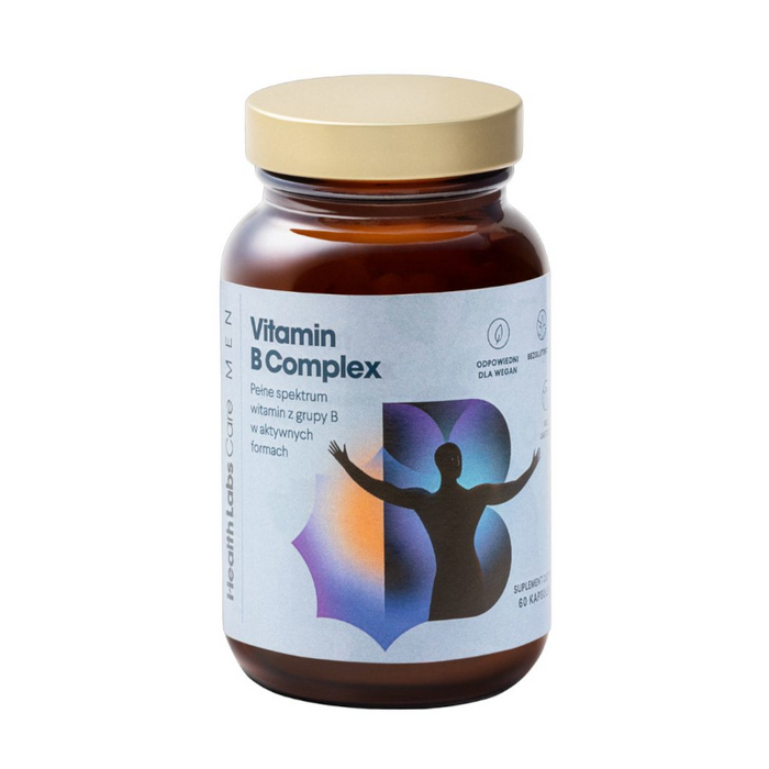 Health Labs Care Vitamin B Complex MEN, 60 kapsułek