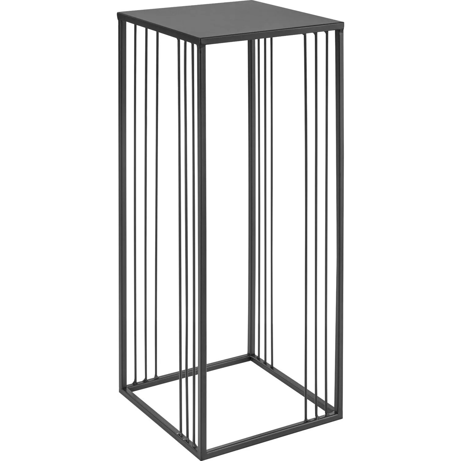 Kwietnik Modern metalowy czarny - wys. 60 cm