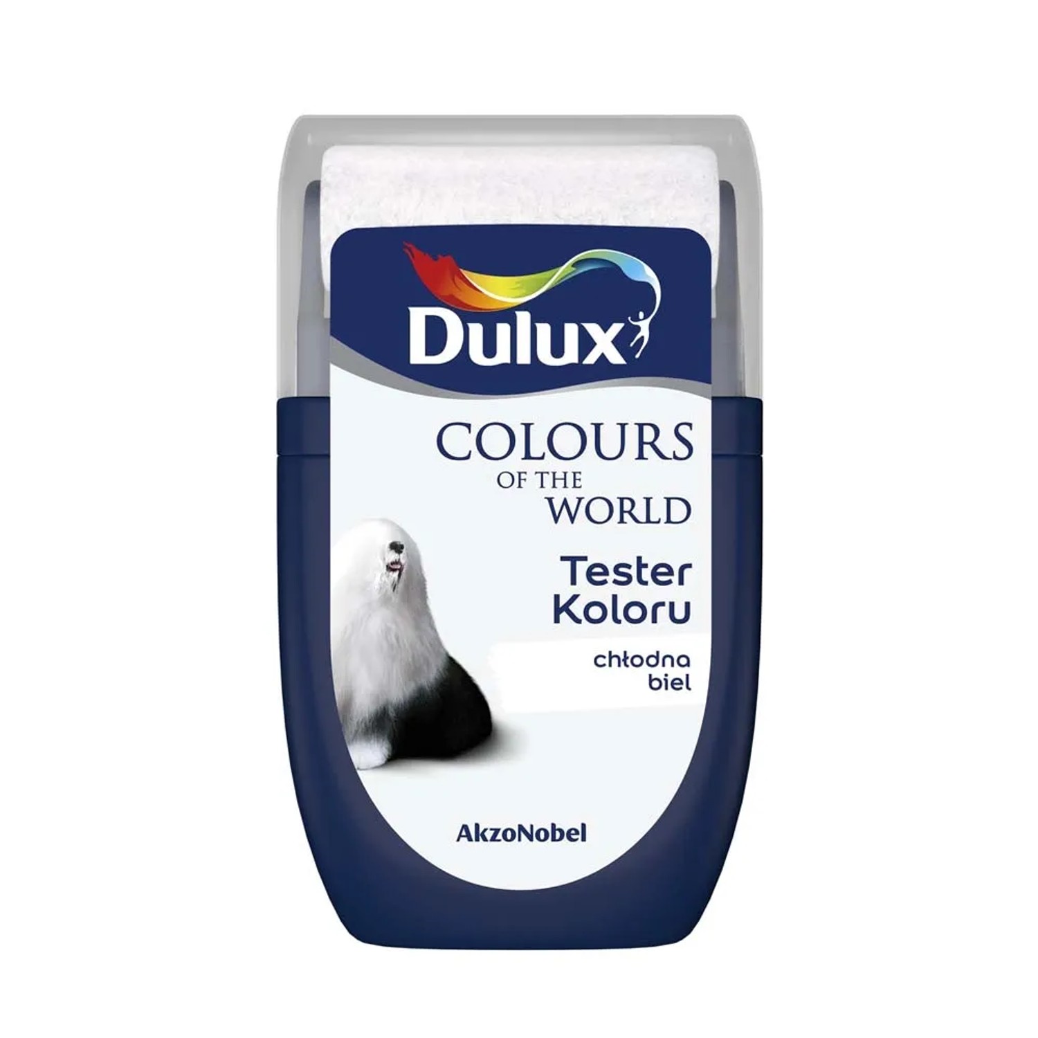 Tester farby Dulux Kolory Świata chłodna biel 30 ml