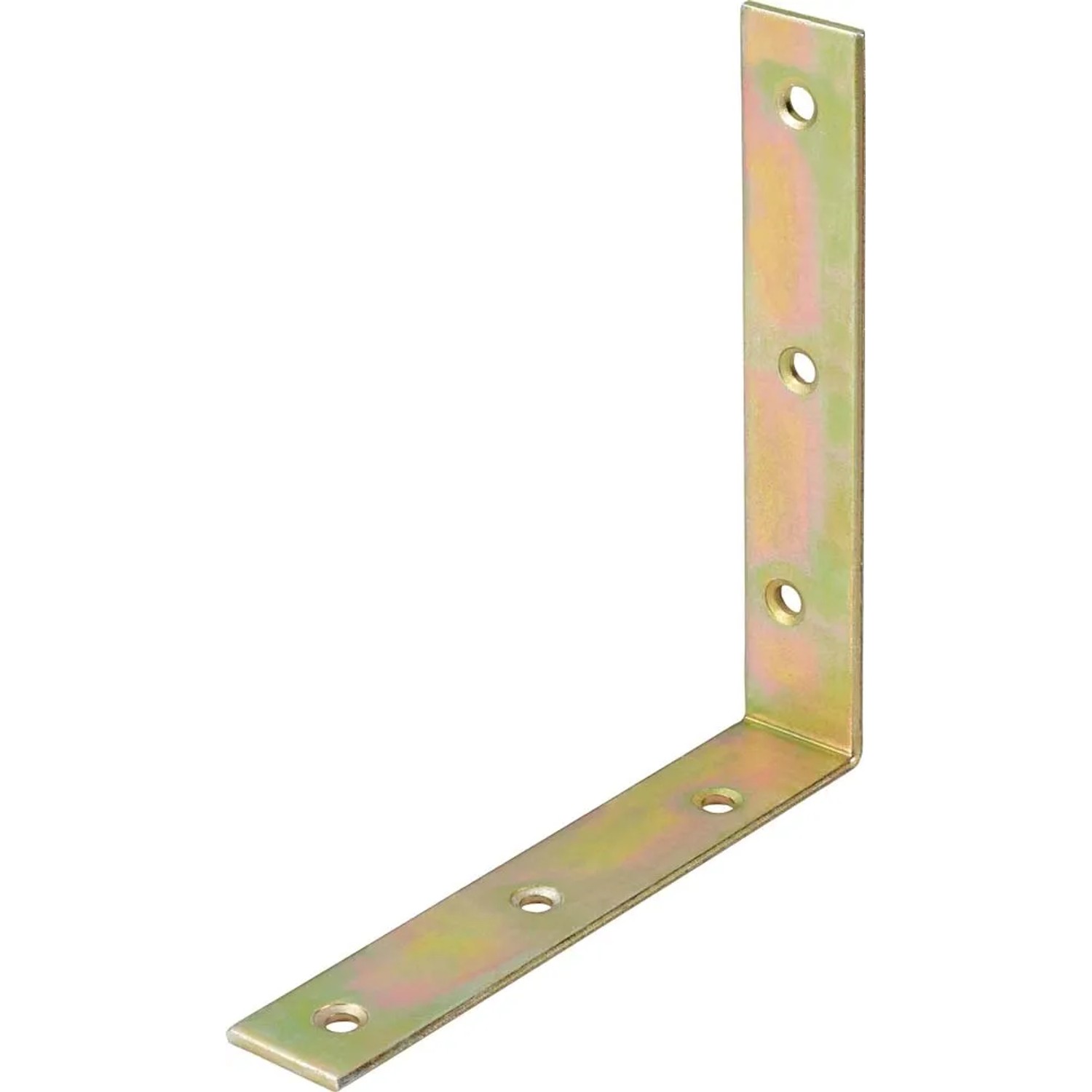 Kątownik meblowy 125 mm x 125 mm x 22 mm ocynkowany na żółto