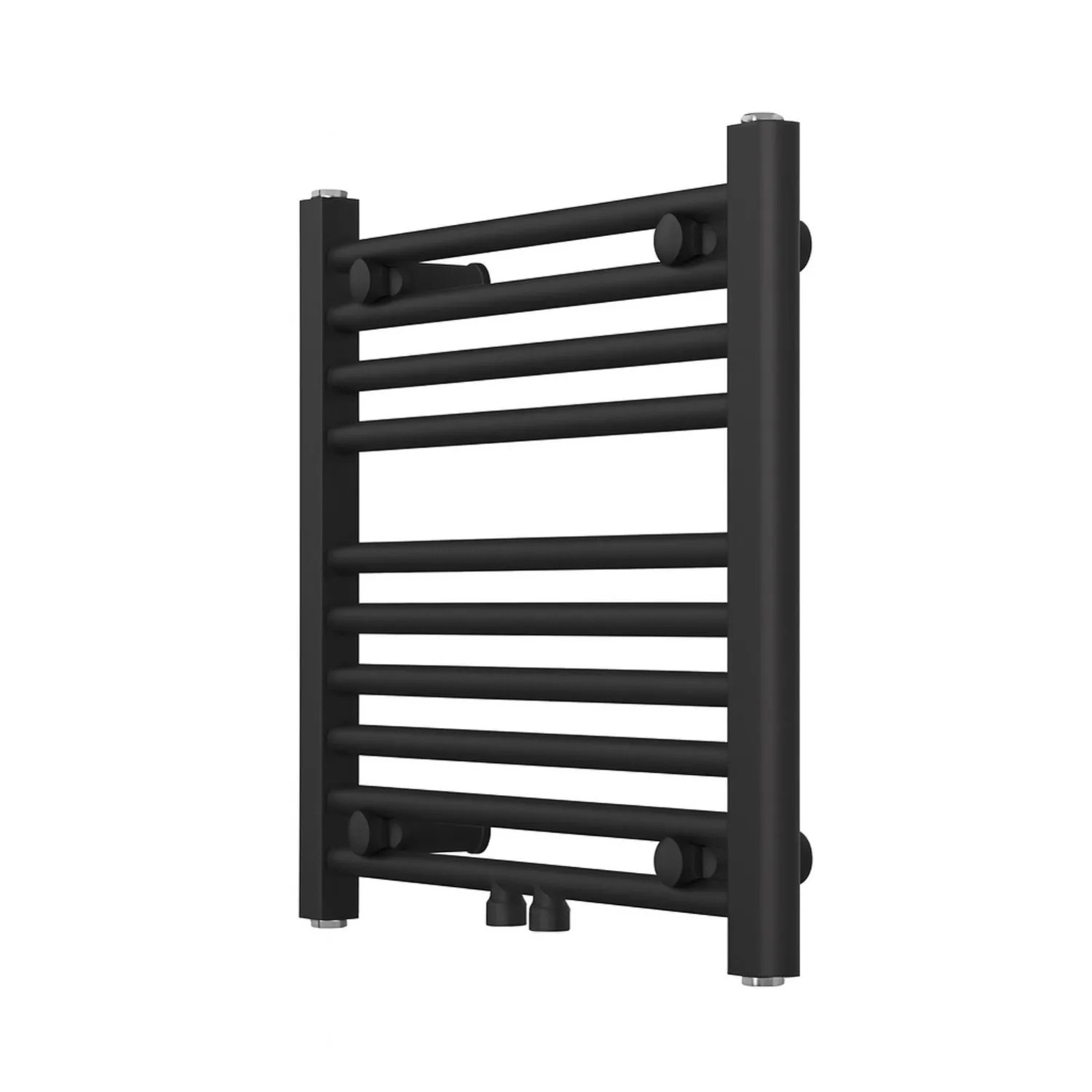 Giovanni Grzejnik łazienkowy CARAT czarny mat 48 x 55 cm