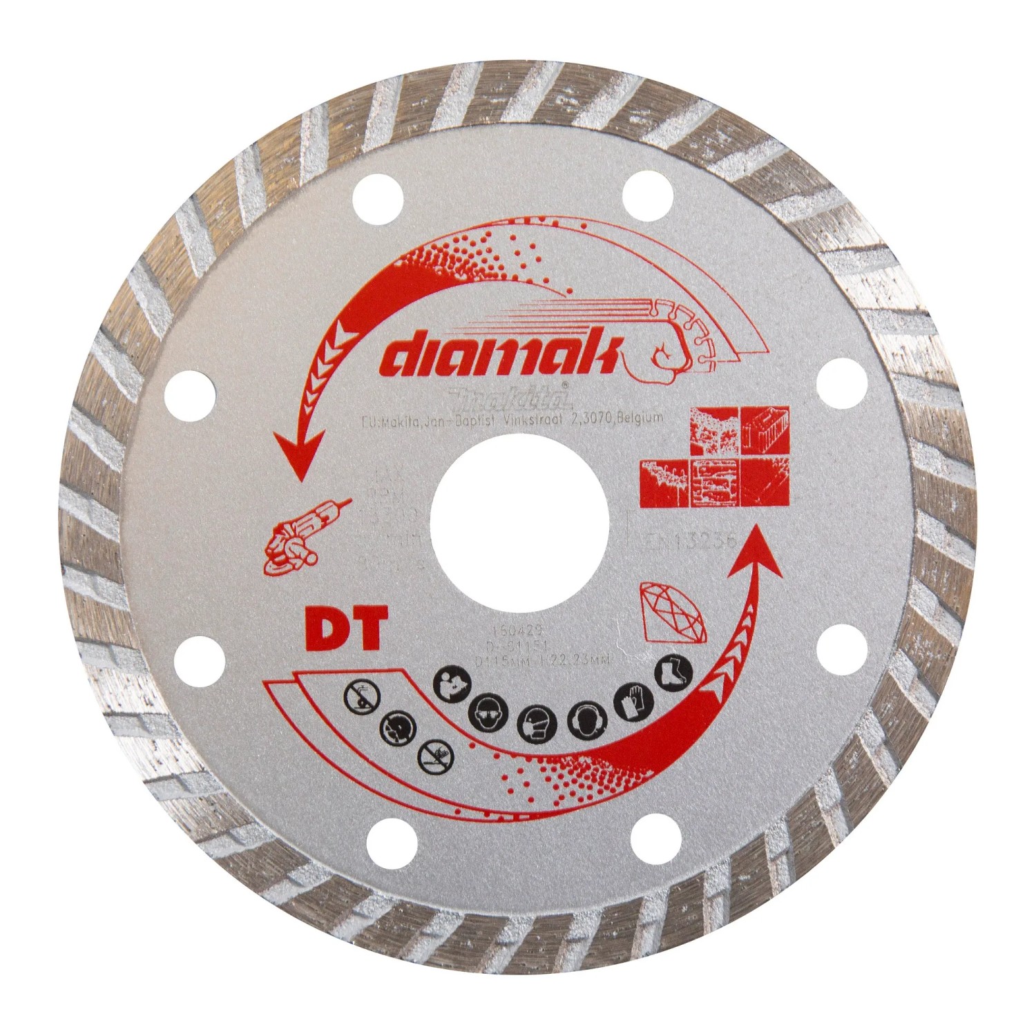 Makita Tarcza diamentowa turbo 115 mm