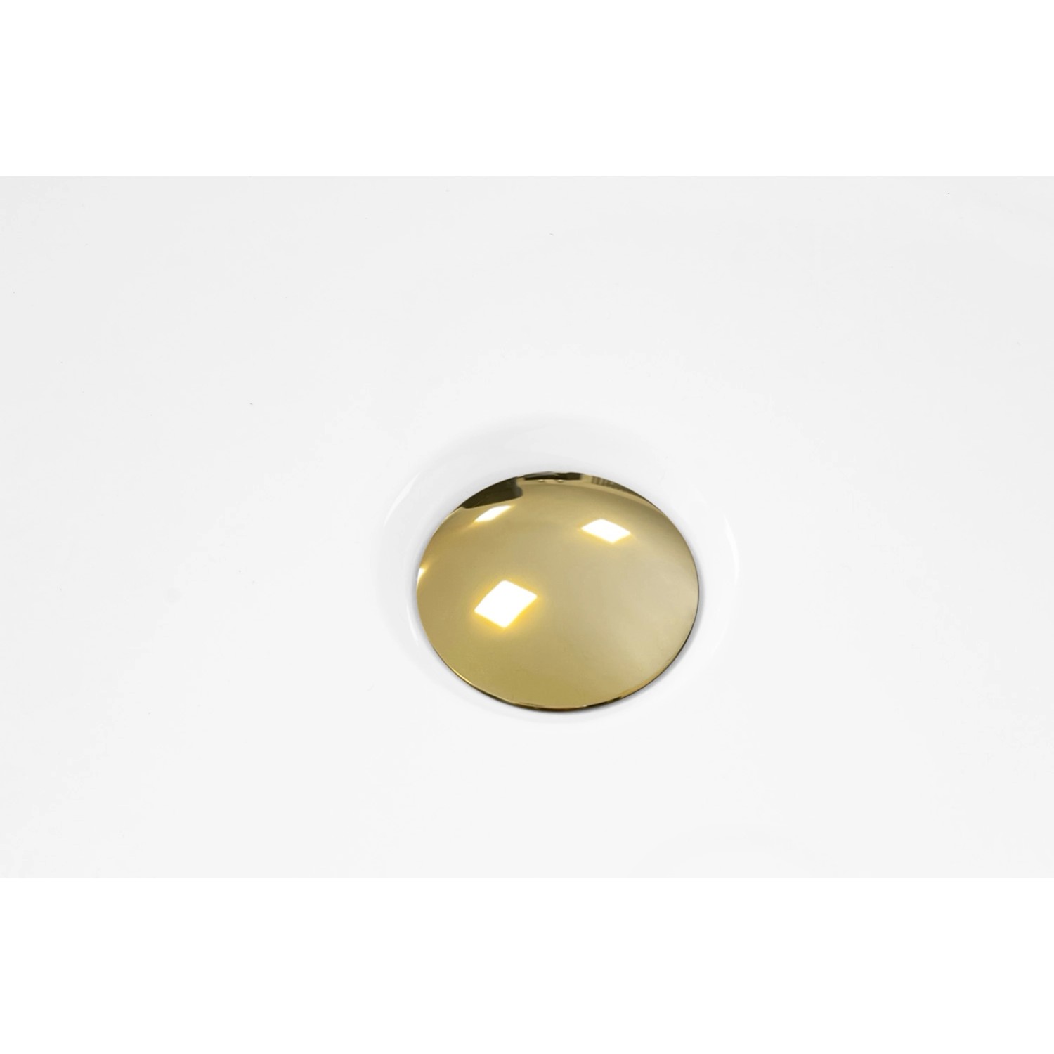 Wanna Pari 170 wolnostojąca biała złoty 170 x 80