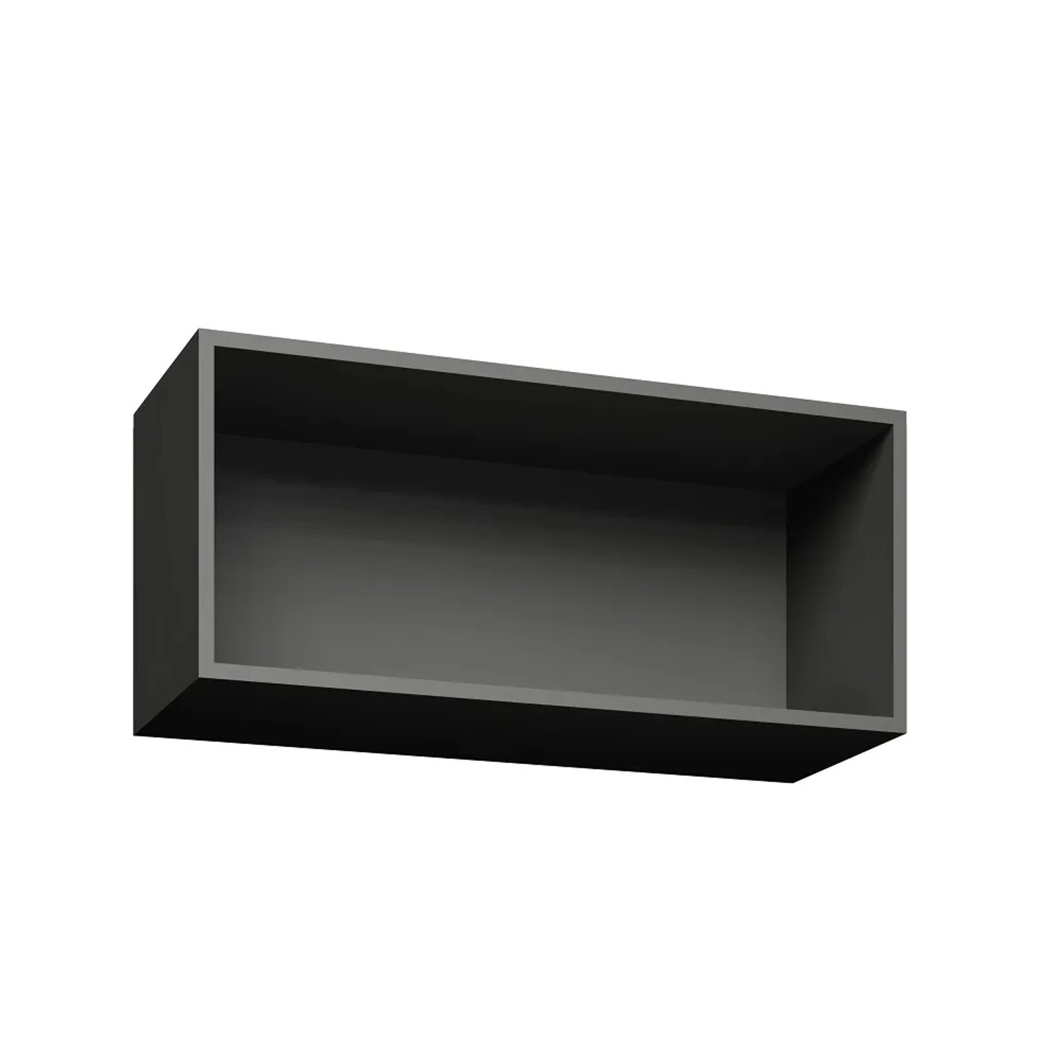 Korpus szafki górnej okapowej 35,6x30x80 cm grafit