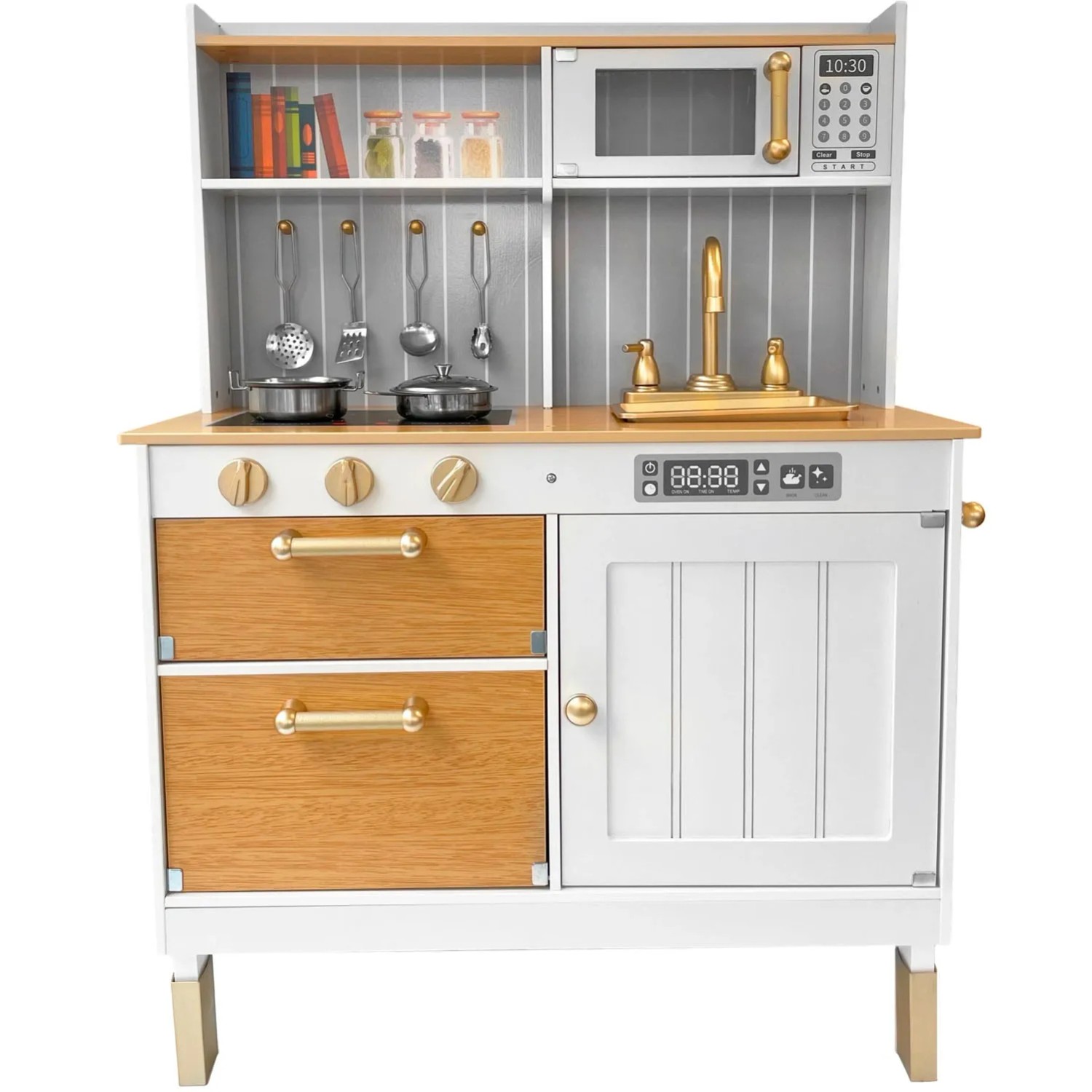 Kuchnia dla dzieci LittleChef brązowa