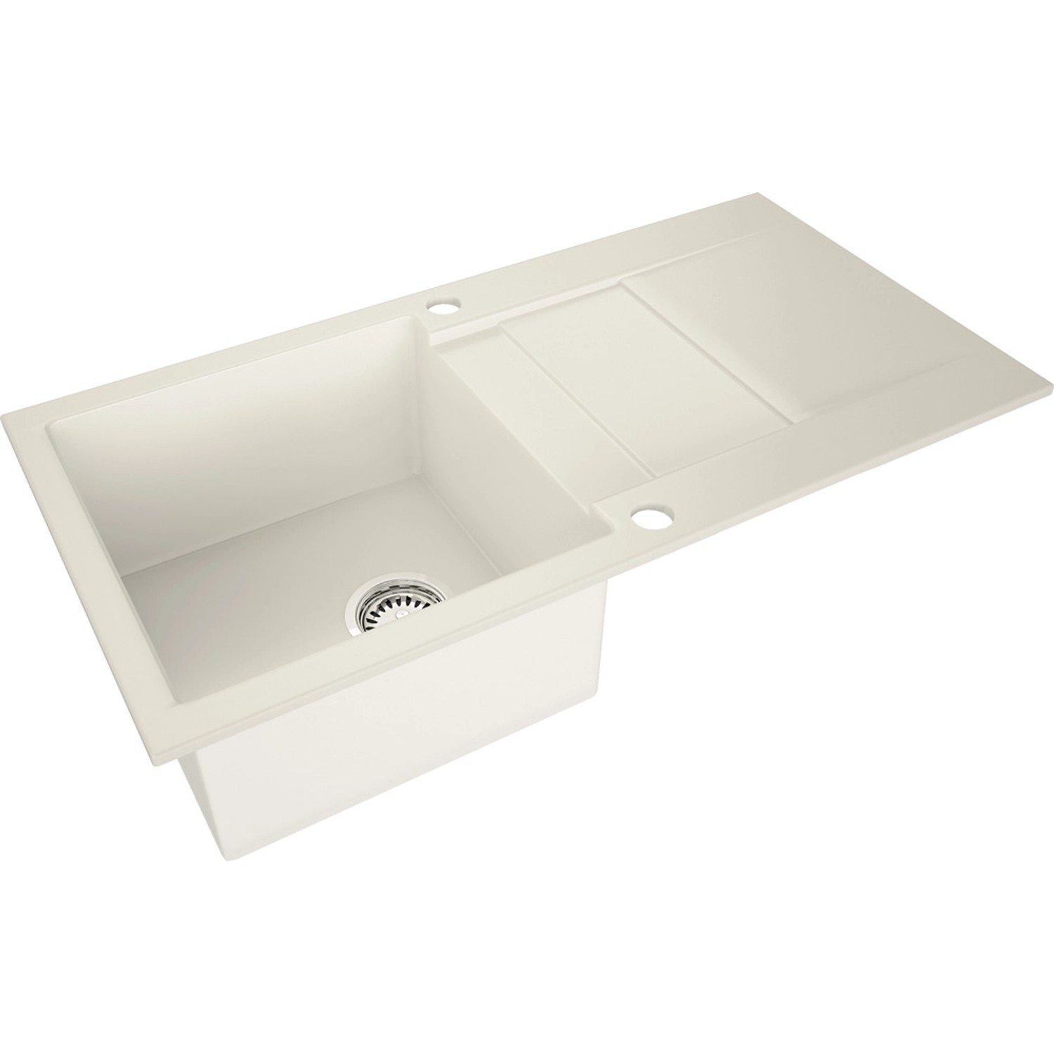 Zlewozmywak Cascada 4 1-kom. pure white 86x43 cm