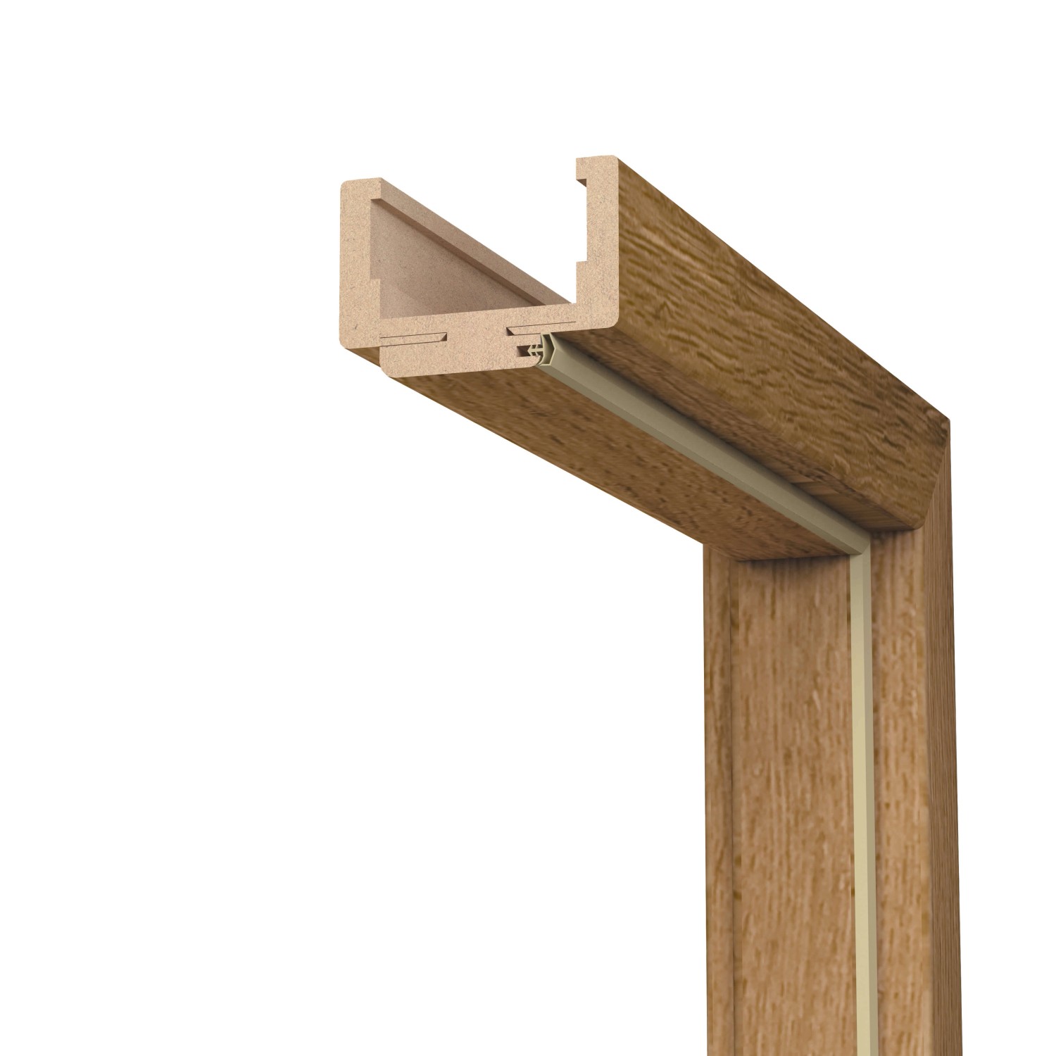 DRE Ościeżnica regulowana 280-300 dąb Polski 80P