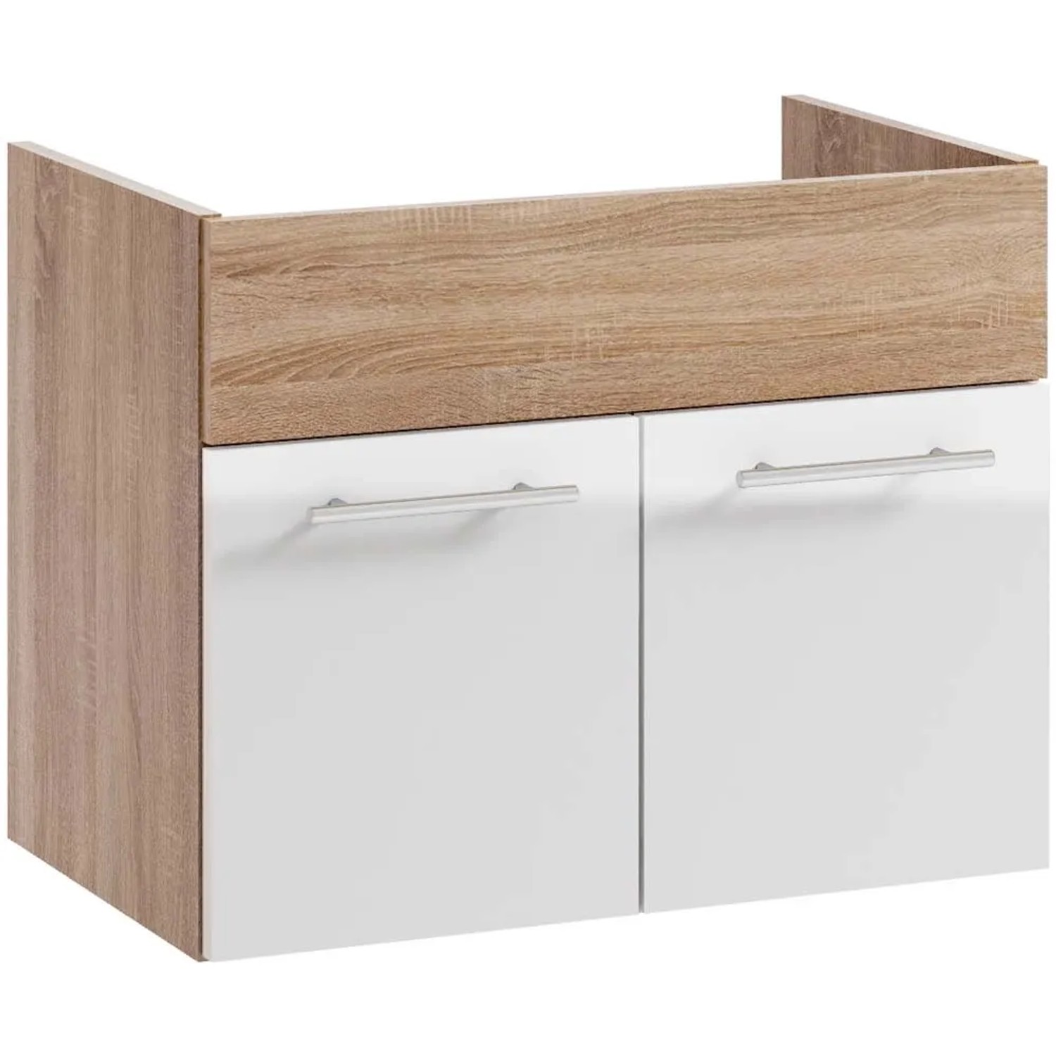 JANA Meble Szafka podumywalkowa Rita dąb/ biała 60 cm