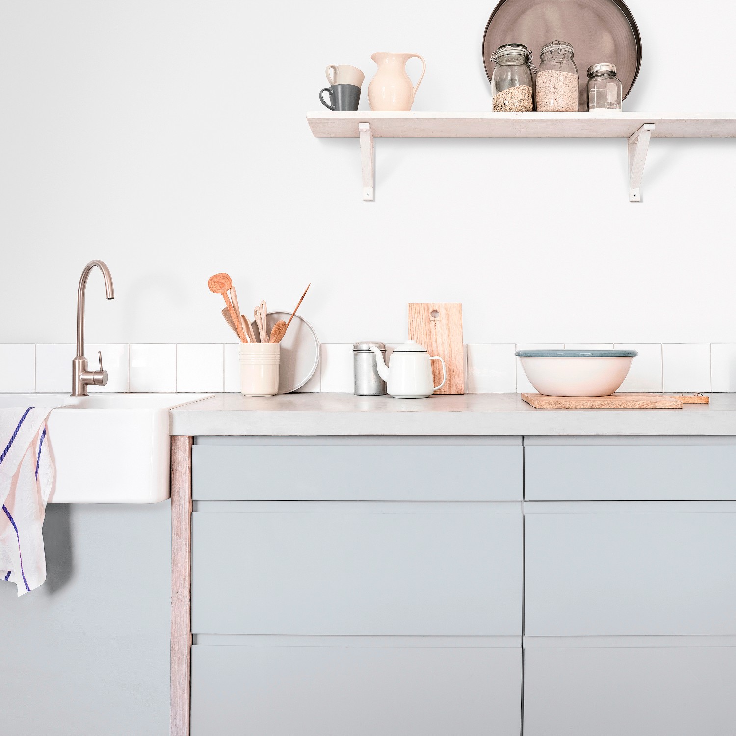 Dulux Szybka Odnowa Meble kuchenne skandynawska szarość 750 ml