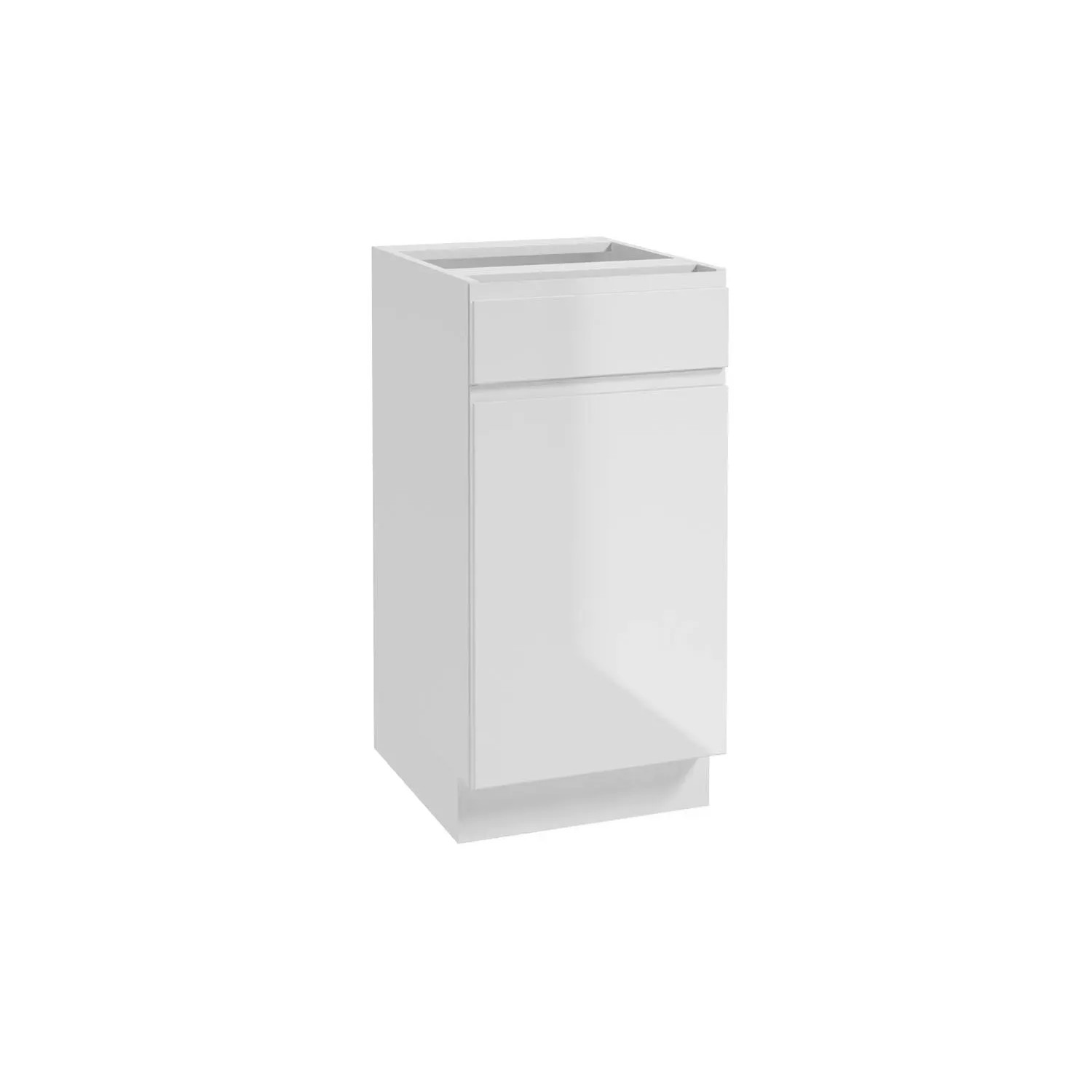 Defra Szafka kuchenna dolna PARMA Biały Połysk z szufladą 40 cm