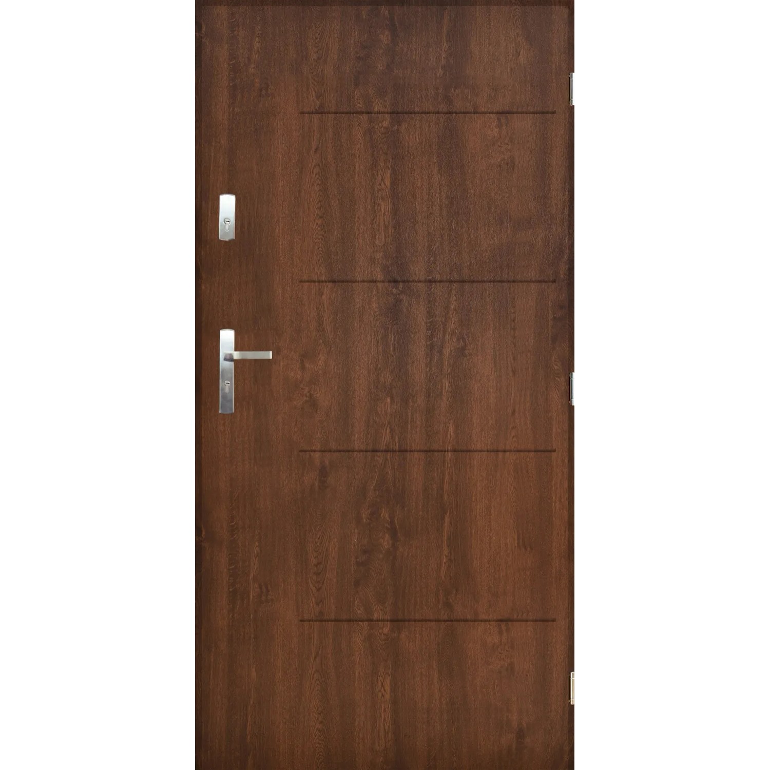 Sedro Drzwi zewnętrzne stalowe Kordoba orzech 80P