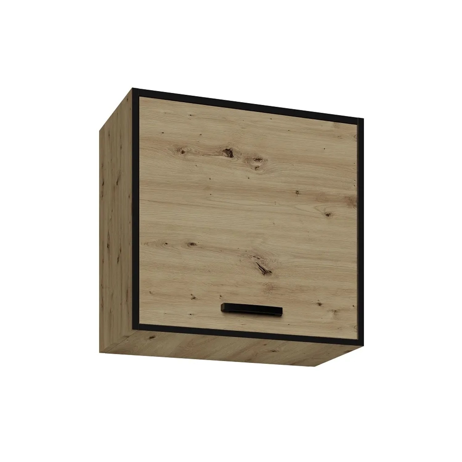 Black and White Style Szafka kuchenna górna GABRIELA Dąb Artisan 60 cm